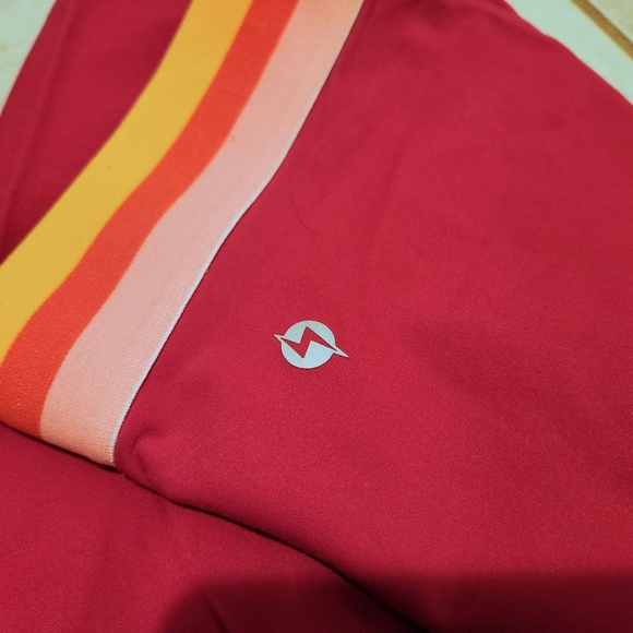 Popflex Active Leggings, Passionfruit, Large - Picture 3 of 4